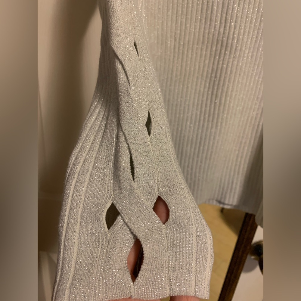 Women’s ivory sweater by Reba